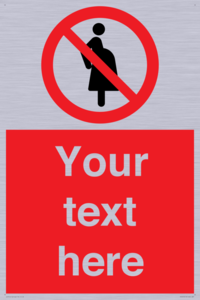 Custom prohibition not for pregnant women